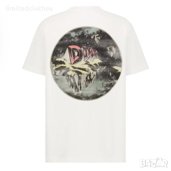 DIOR CD AsteroDior Slub Logo Print Мъжка Тениска size L (M) и XXL (XL), снимка 1