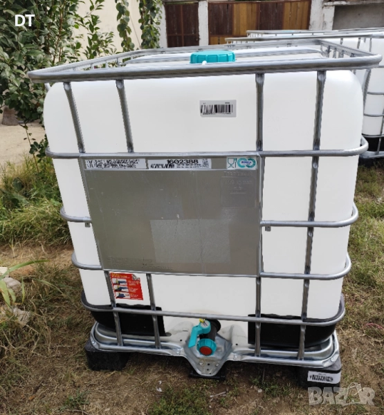 Бидони 1000л за съхранение на течности. 200 лв 1 брой., снимка 1