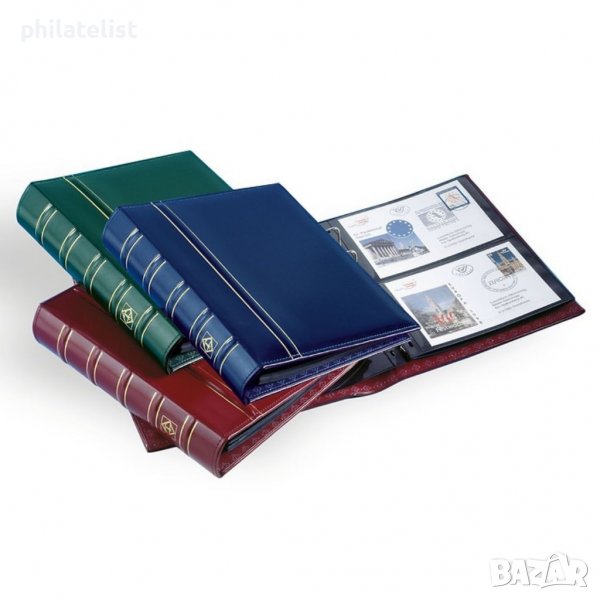 Optima Албум за първодневни пликове с 20 листа за 80 плика, снимка 1