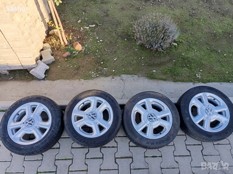 Гуми с джанти 14 цола, 4х98, снимка 1