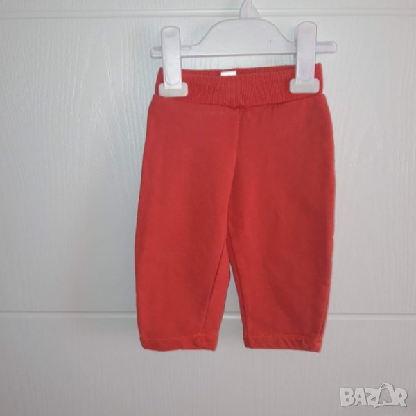 6-9м 74см Панталон, тип спортна долница за момче или момиче  Цвят червен спортна долница Без следи о, снимка 1