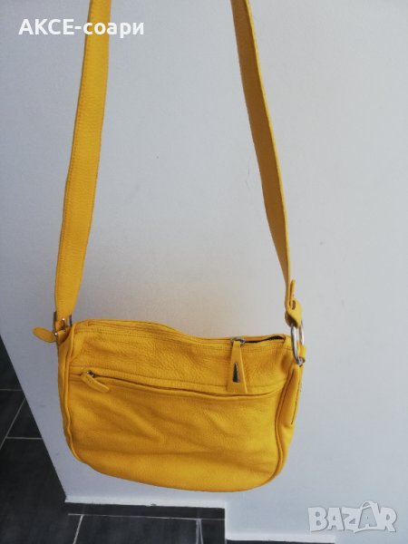 Кожена Чанта Azzaro, снимка 1