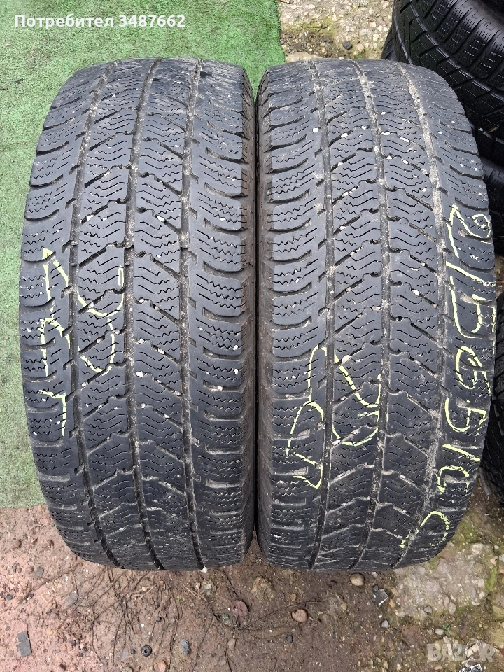 215 65 16 С за БУС SEMPERIT дот 2022г , снимка 1