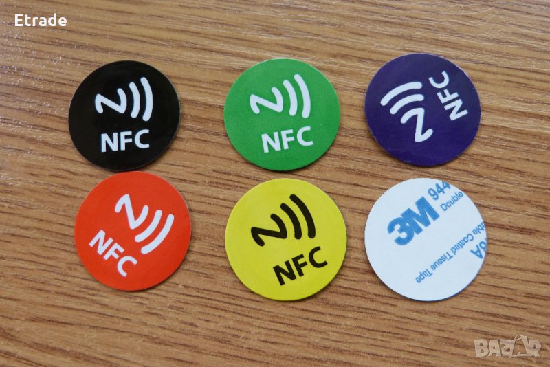 Програмируем Anti-Metal NFC NTAG213 стикер, NFC чип, снимка 1