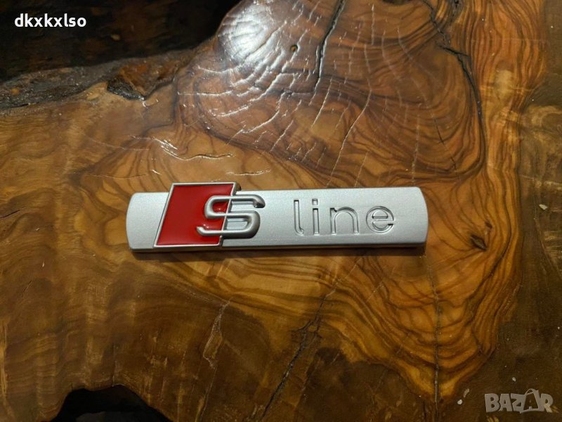 Audi A1 A3 A4 A6 A8 S-line емблеми, снимка 1