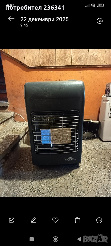 Promotec газова печка, снимка 1