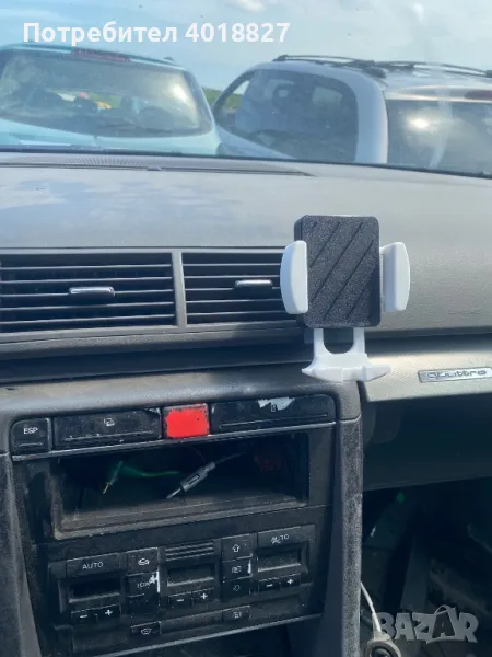 Стойка за телефон за Ауди А4 Б6,Б7, снимка 1