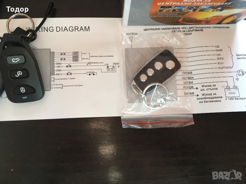 Дистанционно заключване, снимка 1