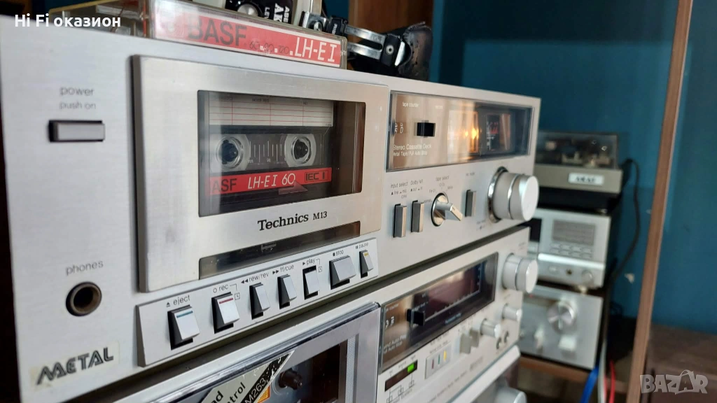 Technics RS-M13 stereo cassette deck, снимка 1