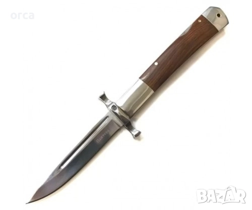 Сгъваем джобен нож Пантера с калъф – руски модел 100x232, снимка 1