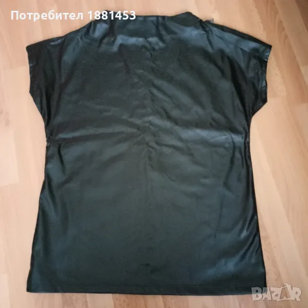 Кожен топ S размер , снимка 1