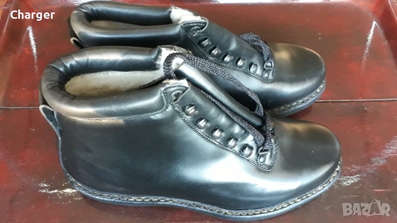 Мъжки боти, обувки, естествена кожа., снимка 1