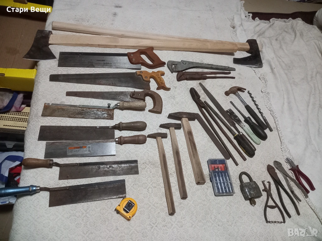 Стари дърводелски инструменти , снимка 1