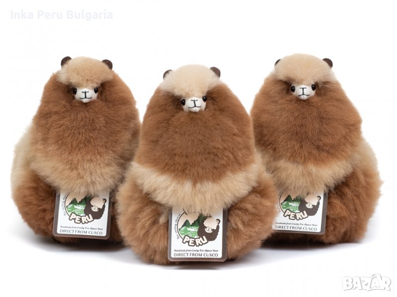  Усмихната алпака – малка, 23 см, Cortado, снимка 1