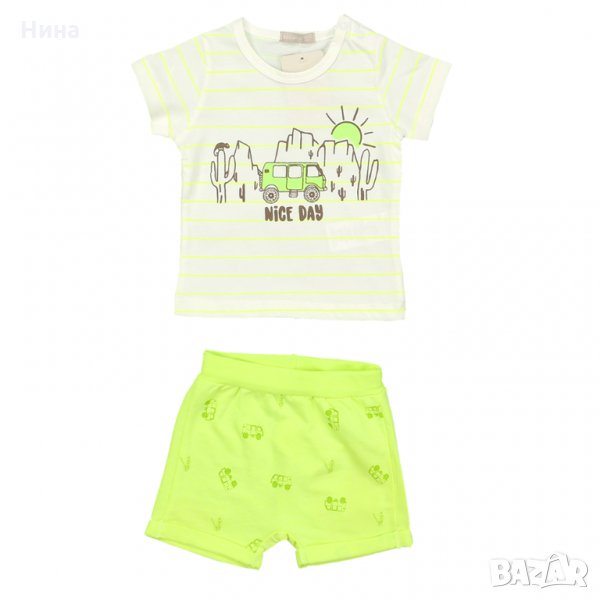 Бебе комплект в неон, снимка 1