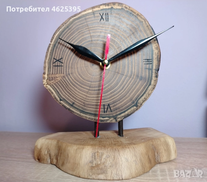 ръчно изработен часовник 2, снимка 1