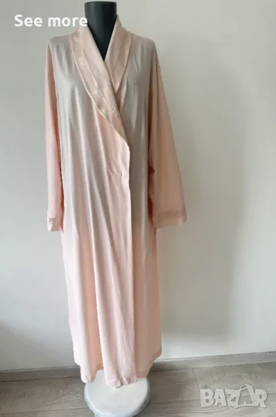 Дамски памучен халат TRIUMPH в розов цвят 44, снимка 1