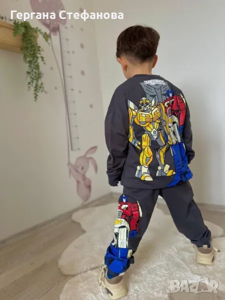 Комплект Трансформърс  Размери-3/4г.4/5г.5/6г.7/8г.9/10г. Цена-35 лв, снимка 1