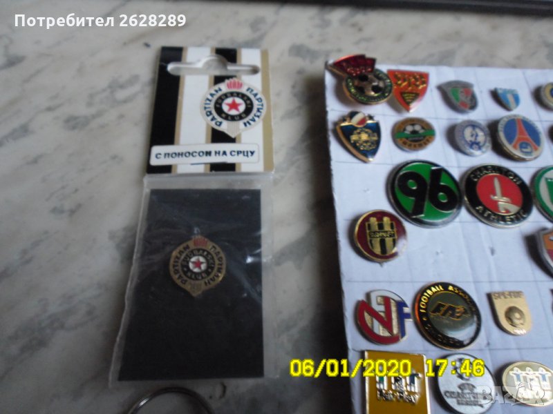 футболни значки, снимка 1