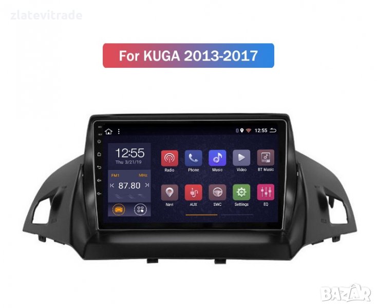 FORD KUGA ESCAPE C-MAX - 9'' АНДРОИД НАВИГАЦИЯ, 9013, снимка 1