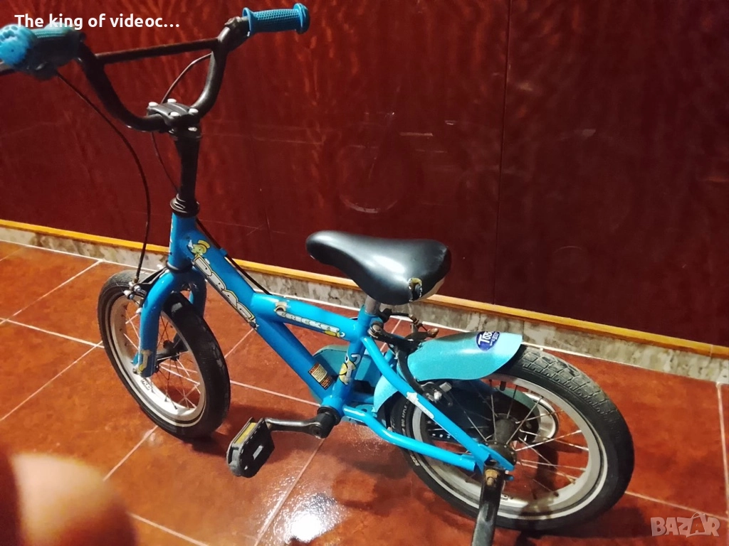 Детски велосипед с помощи колела , снимка 1