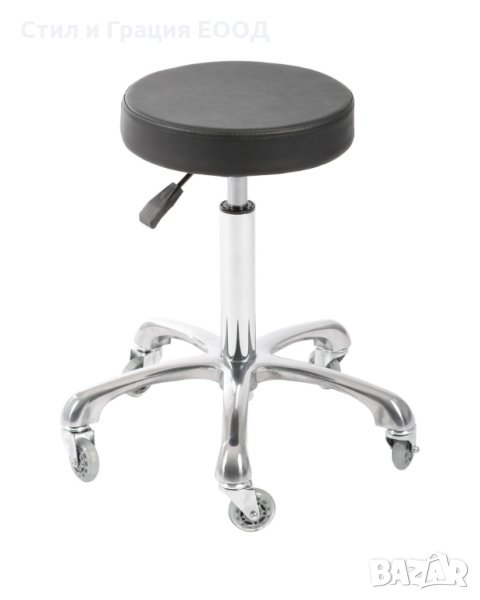 Козметичен/фризьорски стол -табуретка Ivvy 53/73 см, снимка 1