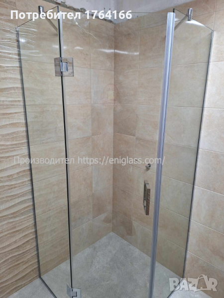 Душ кабина тип трапец , снимка 1