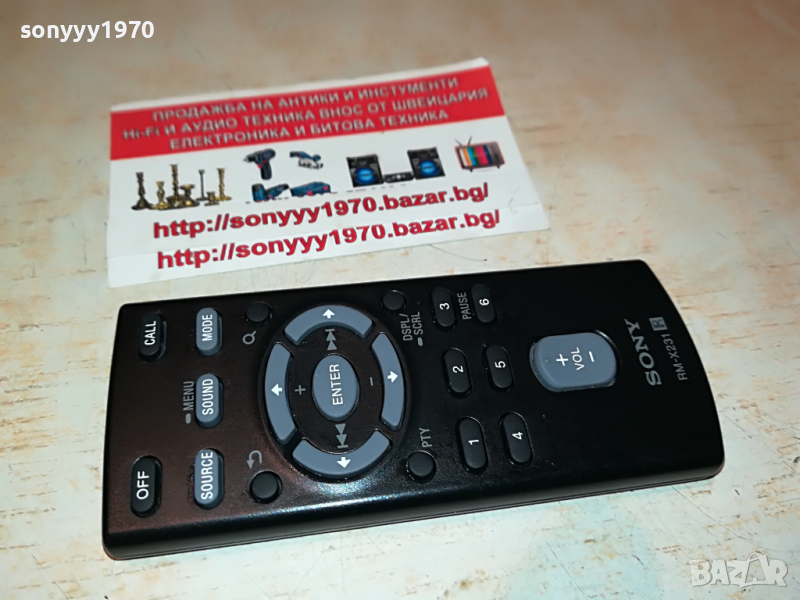 SOLD OUT-SONY RM-X231 REMOTE 2304222041, снимка 1