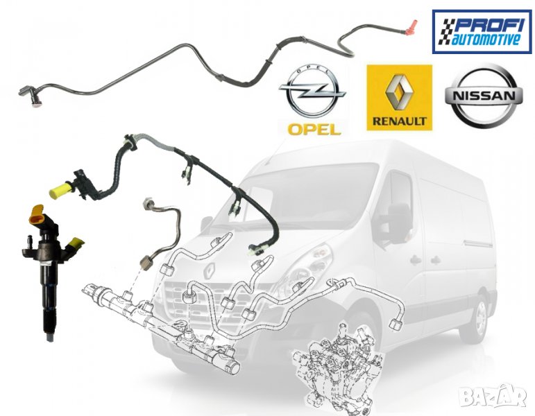 ГОРИВОПРОВОД ЗА RENAULT MASTER / РЕНО МАСТЕР, снимка 1