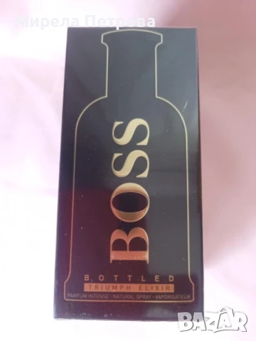 Мъжки парфюм BOSS Bottled Triumph Elixir EDP 100 мл., снимка 1