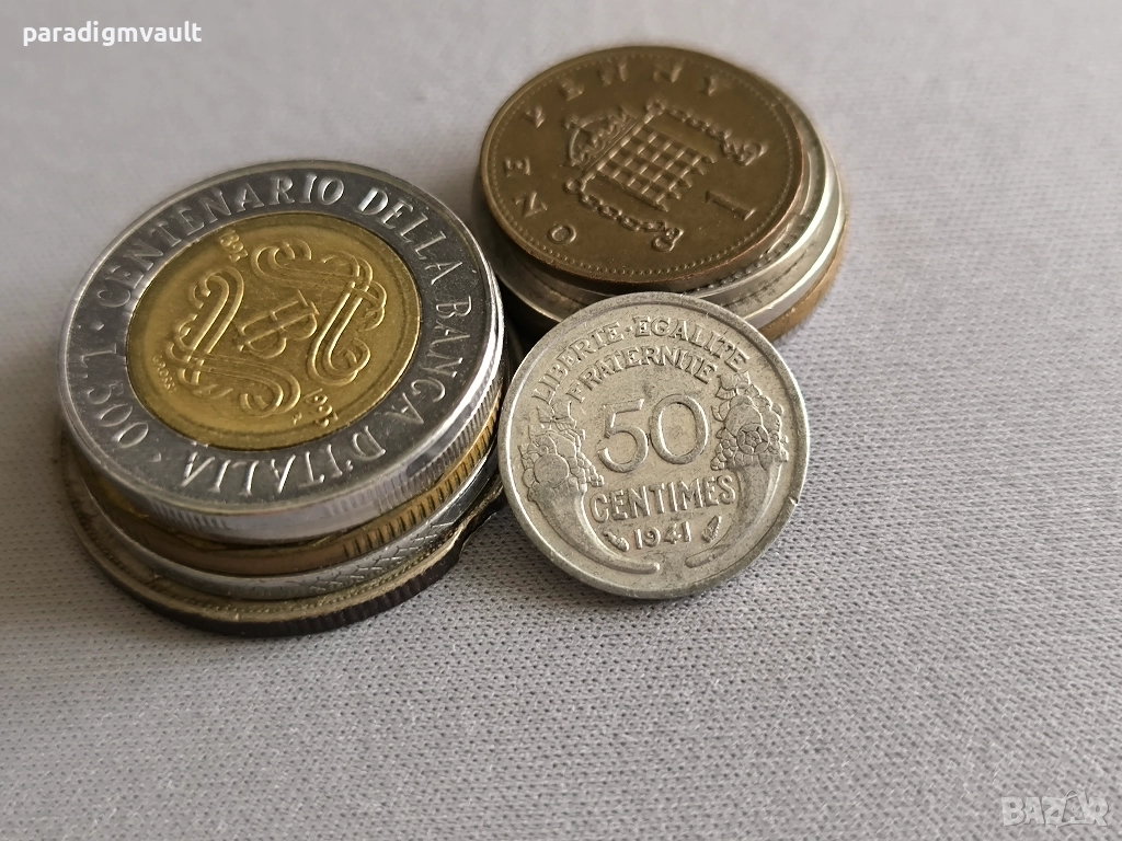 Mонета - Франция - 50 сентима | 1941г., снимка 1