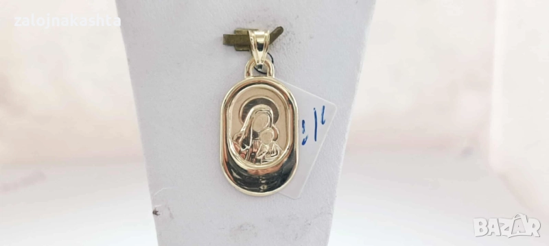 Нова Златна икона-1,25гр/14кр, снимка 1