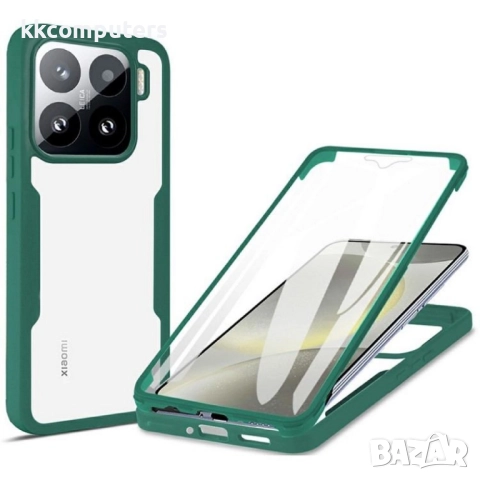 Xiaomi 15 Силиконов Калъф Anti-drop TPU + Acrylic и Протектор, снимка 3 - Калъфи, кейсове - 51497075
