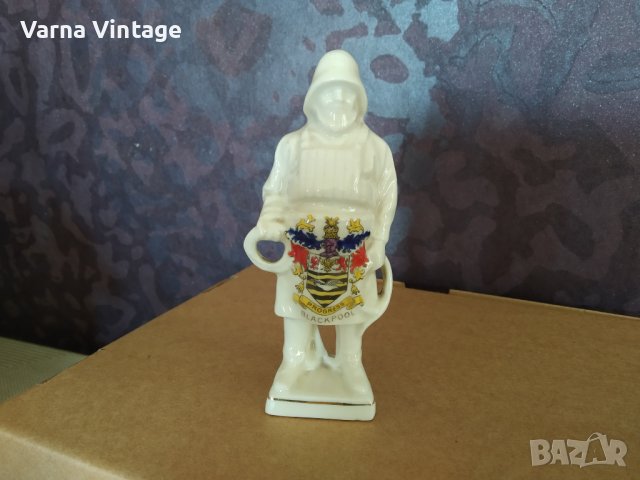 Порцеланова статуетка Рибар., снимка 2 - Колекции - 44132667