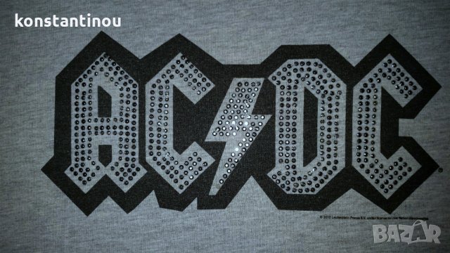 Оригинална дамска тениска AC/DC , снимка 2 - Тениски - 28900216