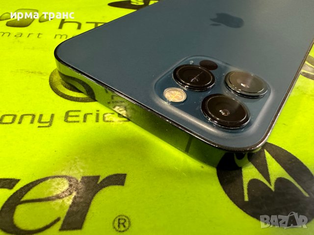 *512*gb iphone 12 Pro Pacific Blue фабрично отключен, снимка 8 - Apple iPhone - 43851919