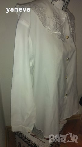 Бяла официална риза , снимка 3 - Ризи - 27284856
