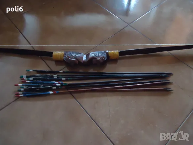 тръба със стрели ,сабаркан, лък със стрели, снимка 4 - Декорация за дома - 49299671