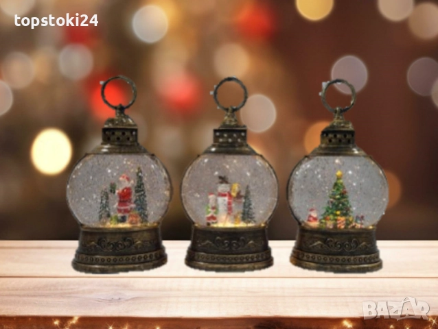 Коледен снежен глобус, снимка 9 - Други стоки за дома - 52353063