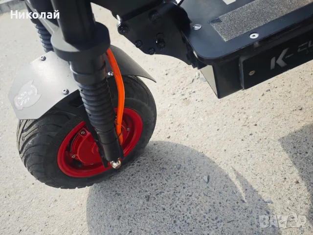 Мощна Електрическа тротинетка K-Cloud k14 10000W 72V 40Ah (140km/h), снимка 8 - Друга електроника - 50208553