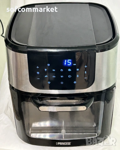 Фритюрник с горещ въздух и фурна Princess 182075 Airfryer Oven Deluxe, 11L