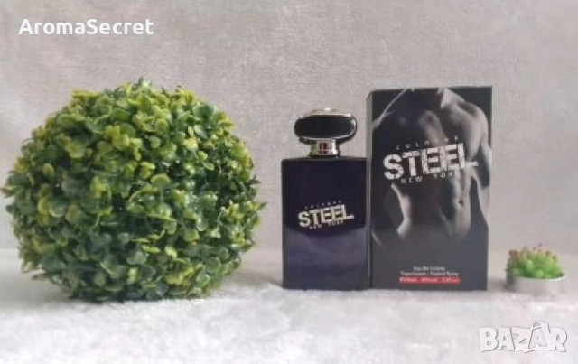 STEEL New York Eau De Toilette for Men 100ml. , снимка 3 - Мъжки парфюми - 52014170