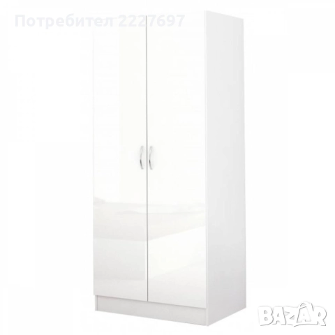 Двукрилен гардероб Аполо 1, снимка 5 - Гардероби - 52221537