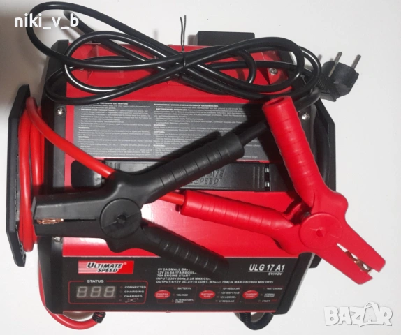 Зарядно стартерно устройство за автомобили  ULG 17 A1, снимка 4 - Аксесоари и консумативи - 53499882
