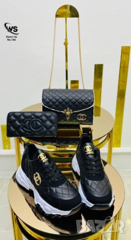 дамски маратонки chanel, снимка 4 - Маратонки - 51458827