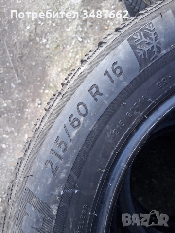 215 60 16 MICHELIN alpin 6 2бр всесезонни дот 2023г , снимка 4 - Гуми и джанти - 52753374