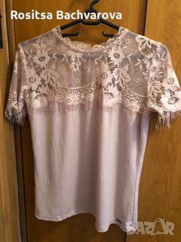 Тениска пепел от рози на Mohito, XS размер