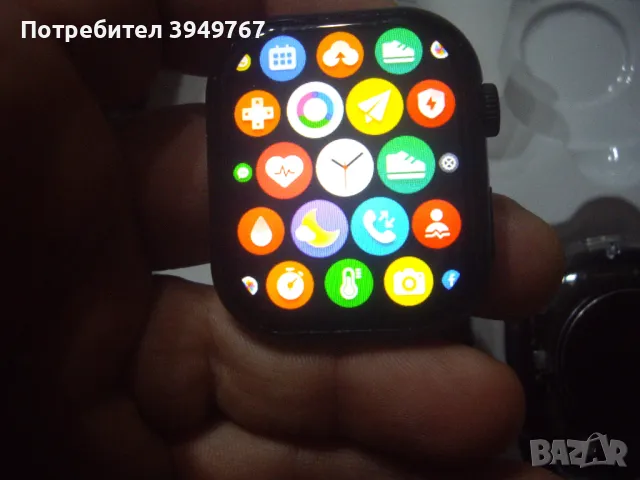 Чисто нов смарт часовникв+безжични слушалки., снимка 5 - Смарт часовници - 49484578