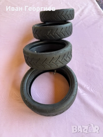 Комплект гуми (външна + вътрешна)  за ел. тротинетка 8 1/2 х 2 - 4бр , снимка 5 - Други спортове - 51509436
