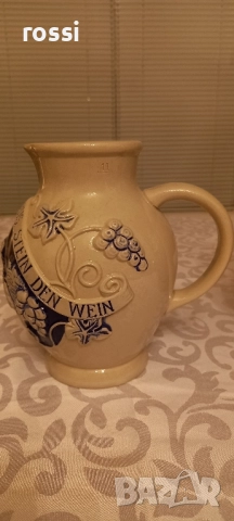 Vintage. Нови. GERZIT W.Germany. Керамични кани 1 л. и 1,5 л. Кана., снимка 10 - Колекции - 30446627